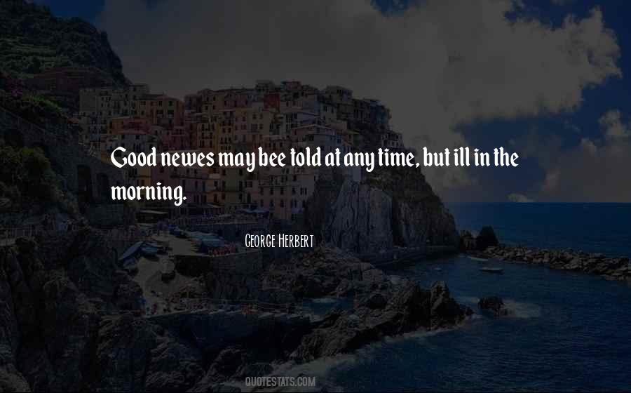 Good Morning Time Quotes #1141273