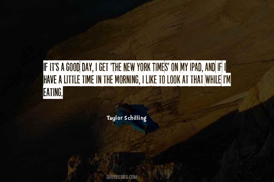 Good Morning Time Quotes #1603997