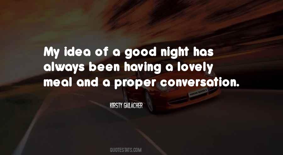 A Lovely Night Quotes #1839111