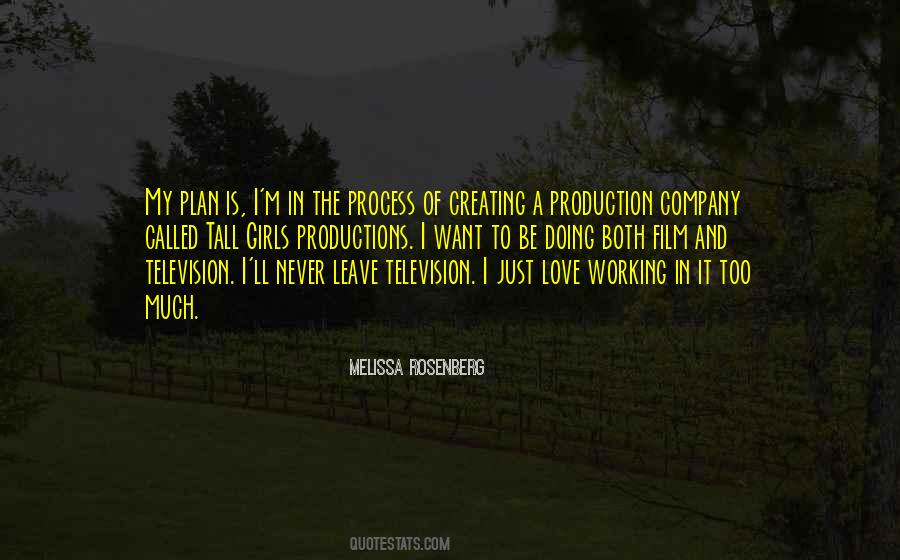 Production Company Quotes #1724365