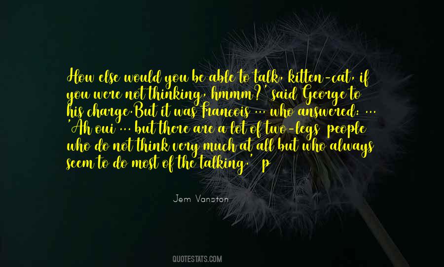 Do You Talk Quotes #160373