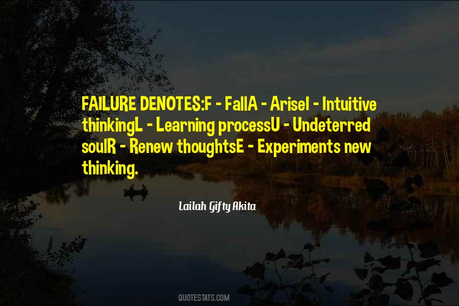 Failure Learning Quotes #1015894