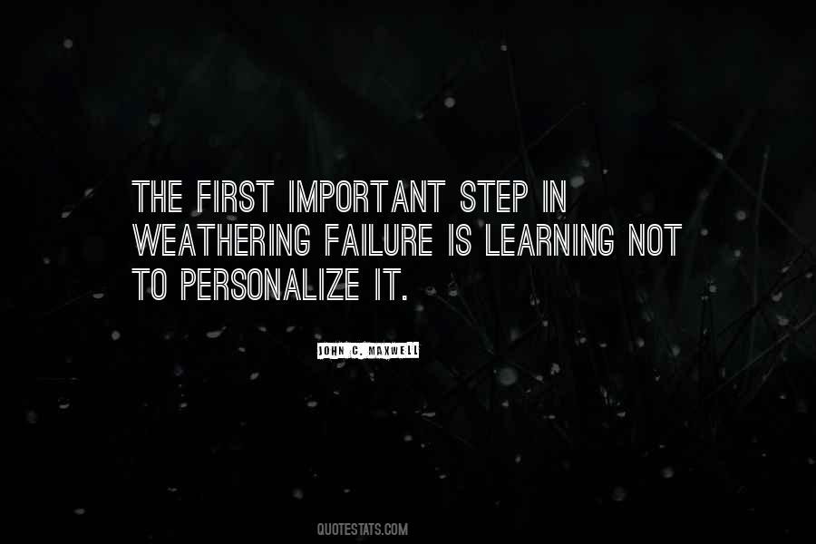 Failure Learning Quotes #1106435