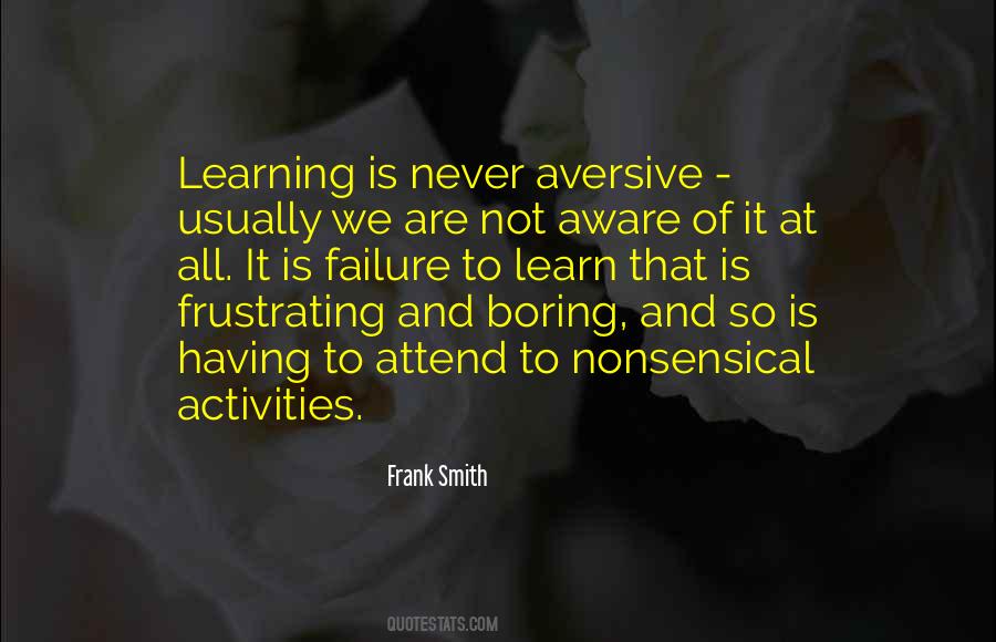 Failure Learning Quotes #1133248