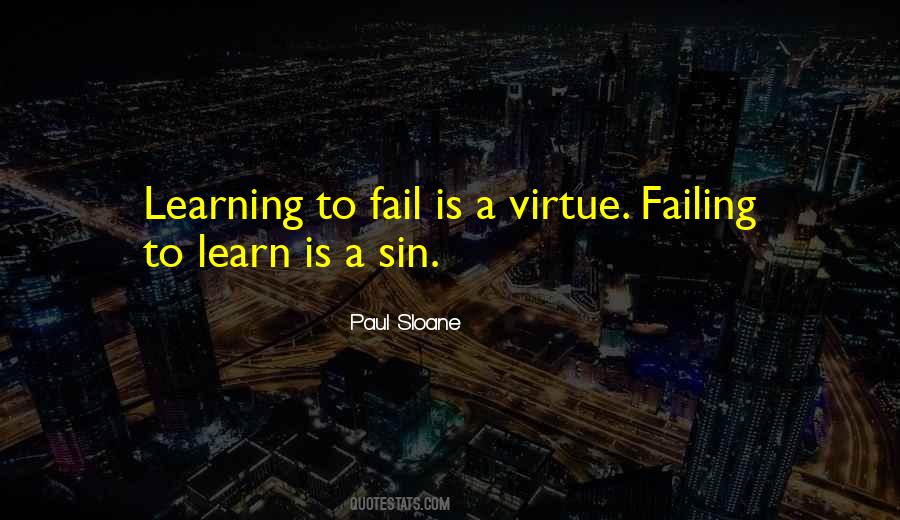 Failure Learning Quotes #1341800