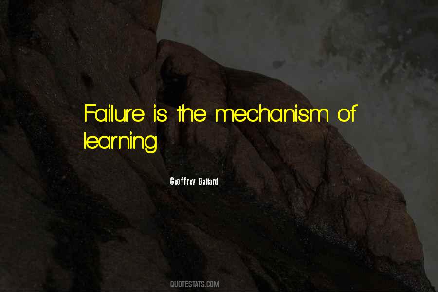 Failure Learning Quotes #1345928