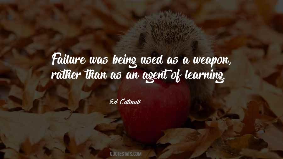 Failure Learning Quotes #1382235