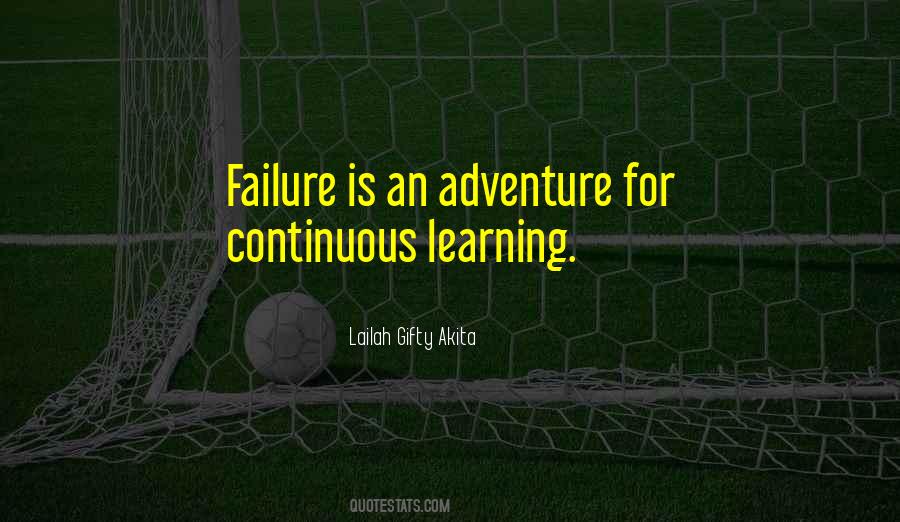 Failure Learning Quotes #1493052