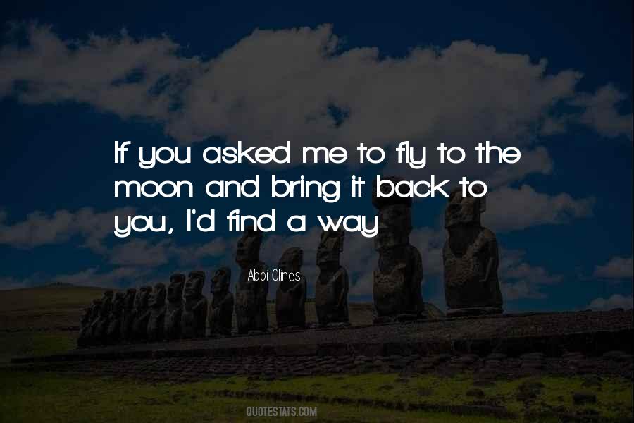 Fly Back Quotes #53825