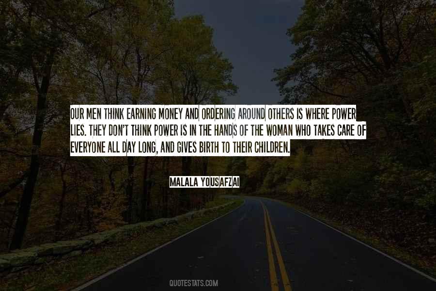 When A Woman Gives Birth Quotes #1535839