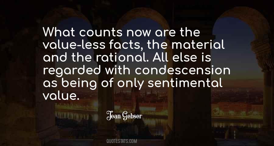 Things With Sentimental Value Quotes #1151390