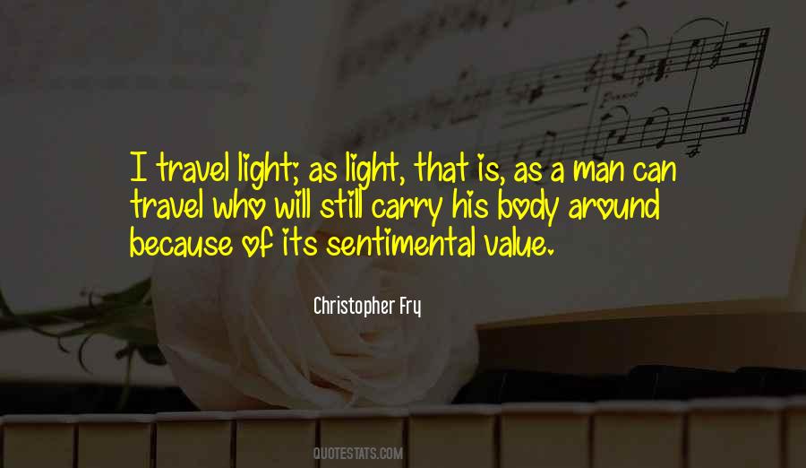 Things With Sentimental Value Quotes #144267
