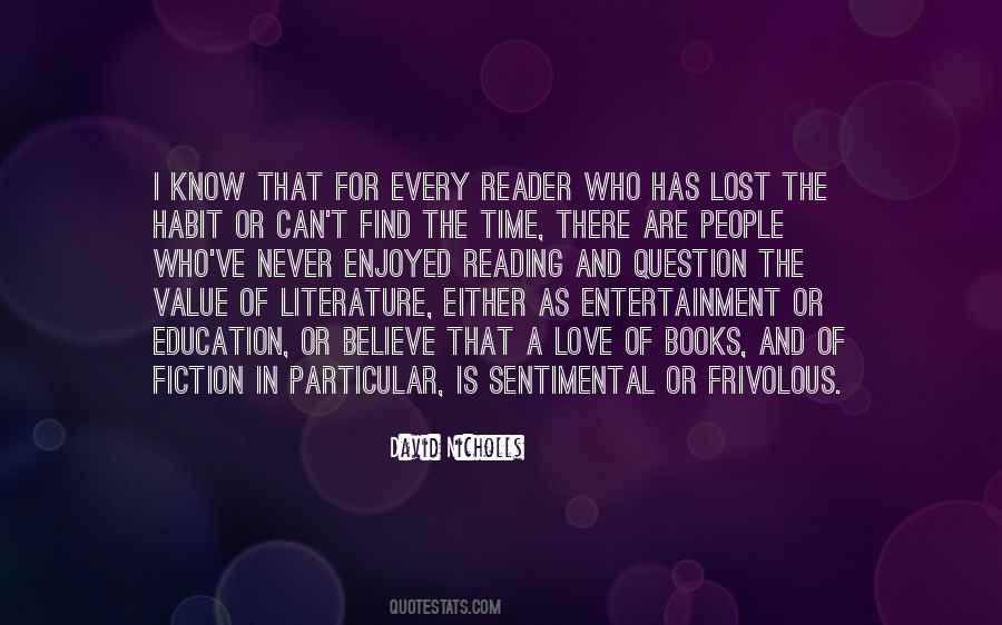Things With Sentimental Value Quotes #898526