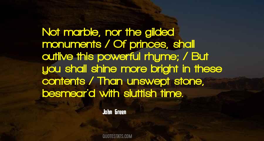 Quotes About Marble Stone #1057217