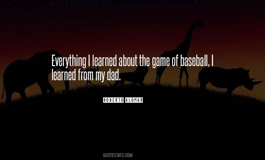 Baseball Dad Quotes #1127870