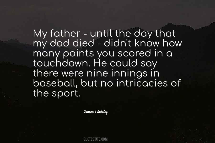 Baseball Dad Quotes #892252