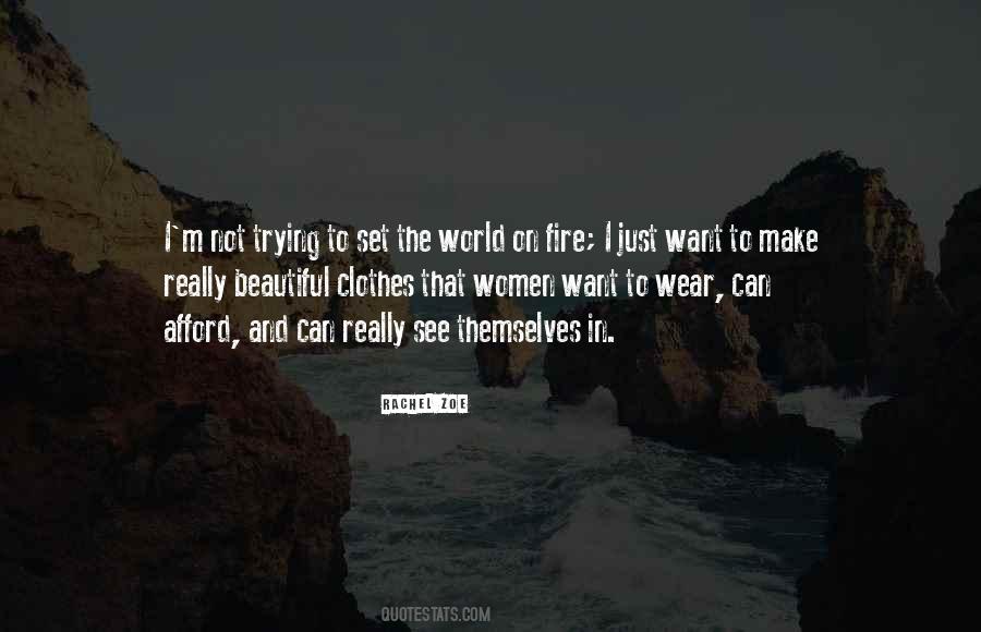 Trying Clothes Quotes #781466