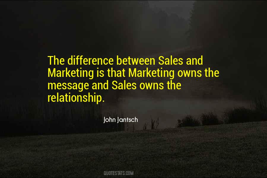 Sales Relationship Quotes #295153