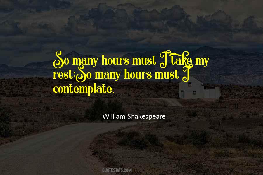 Time To Take A Rest Quotes #428396