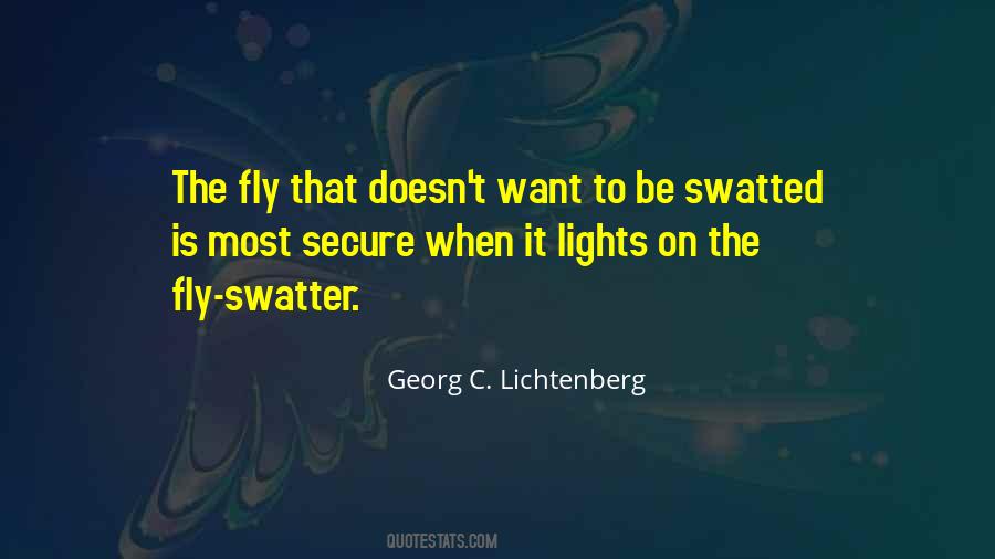 Fly Swatter Quotes #796891
