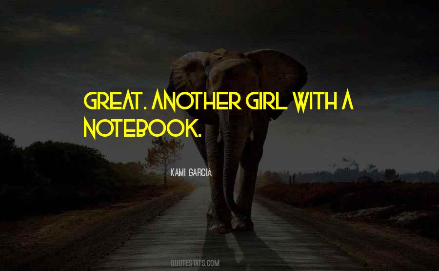 Quotes About A Notebook #23876