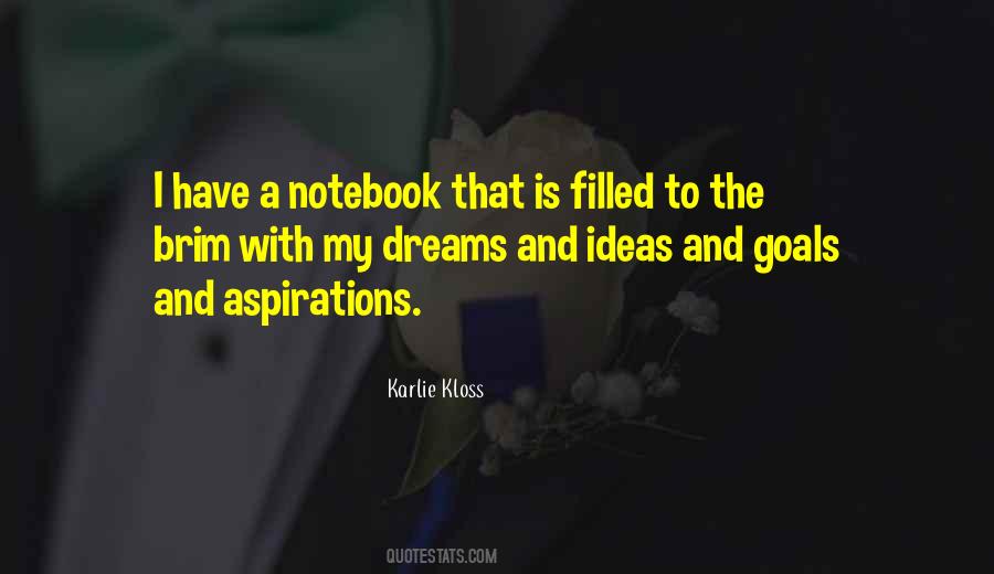 Quotes About A Notebook #559138