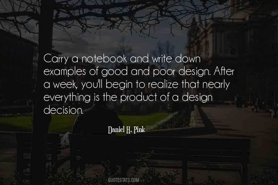 Quotes About A Notebook #746517