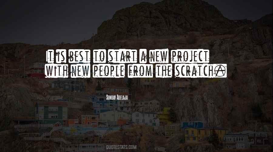 Start A New Quotes #269062