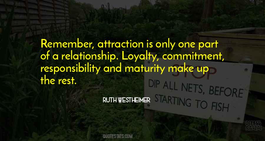 Maturity Responsibility Quotes #816380