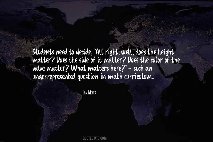 Math Question Quotes #1170292
