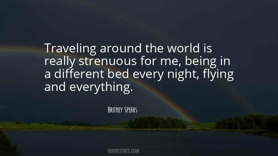 Flying Around The World Quotes #1811542
