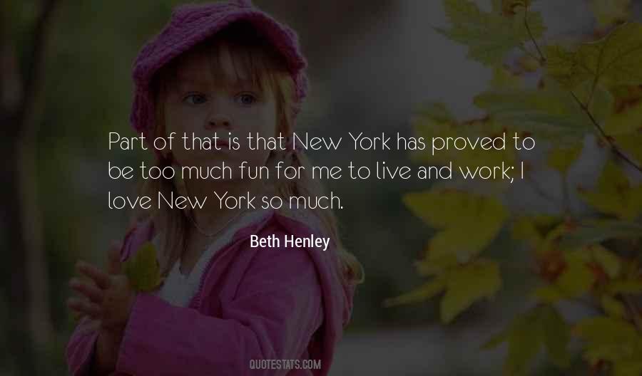 Love New York Quotes #1289294