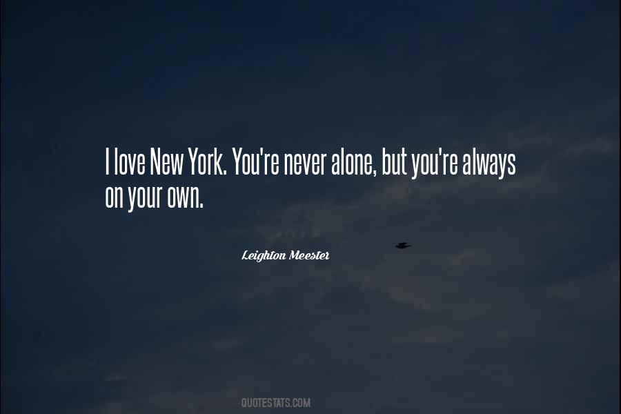Love New York Quotes #626714
