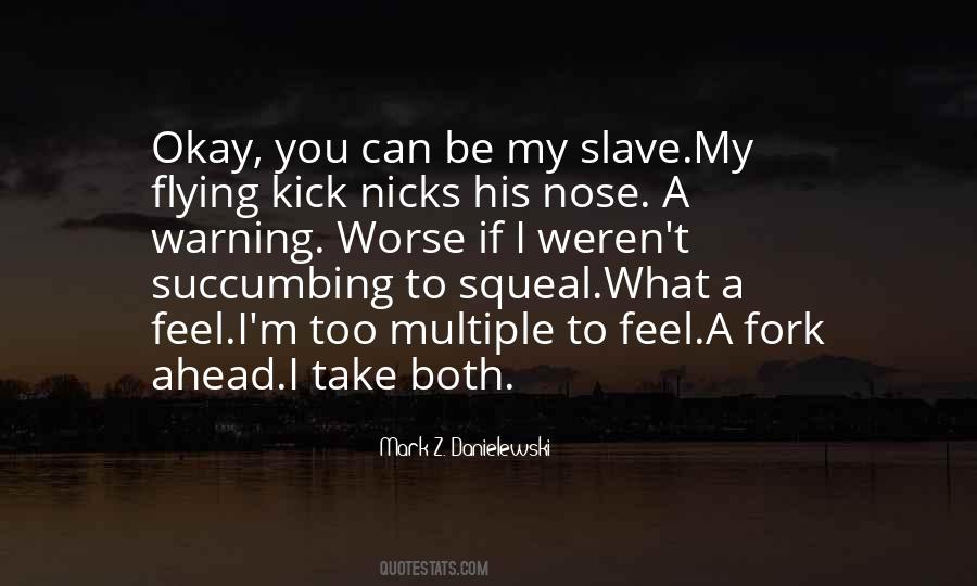 Flying Kick Quotes #1337773