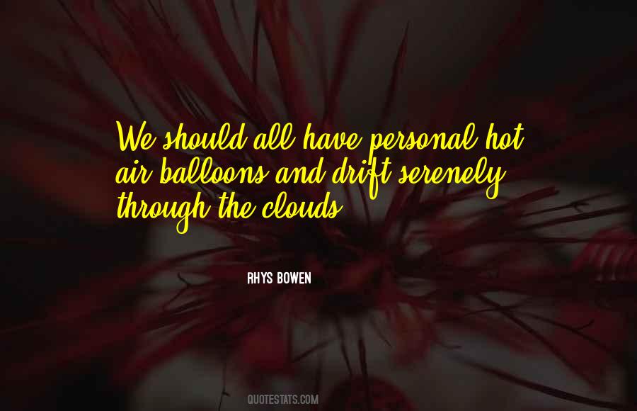 Flying Over The Clouds Quotes #1494437