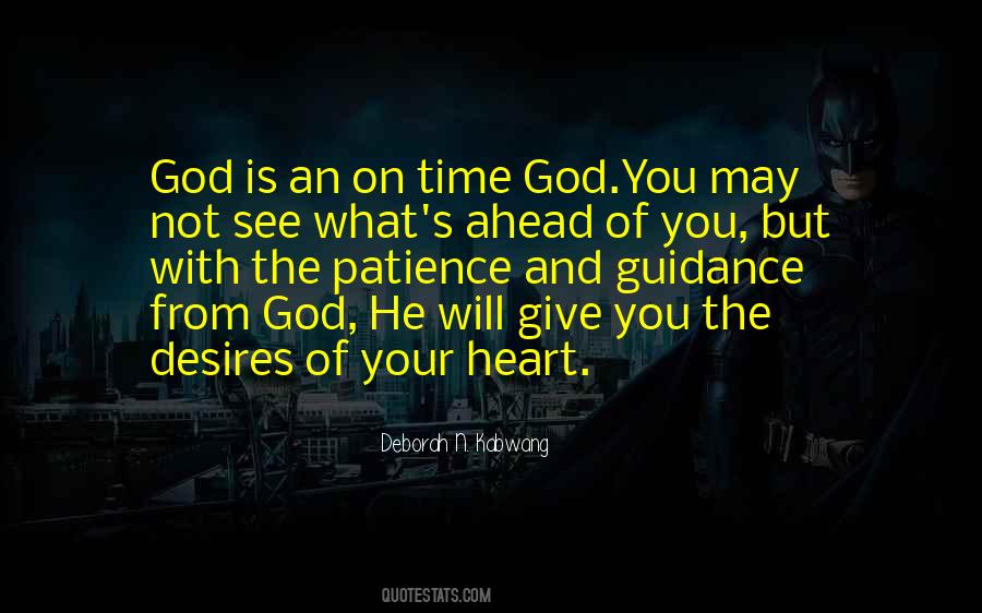 God Guidance Quotes #328594