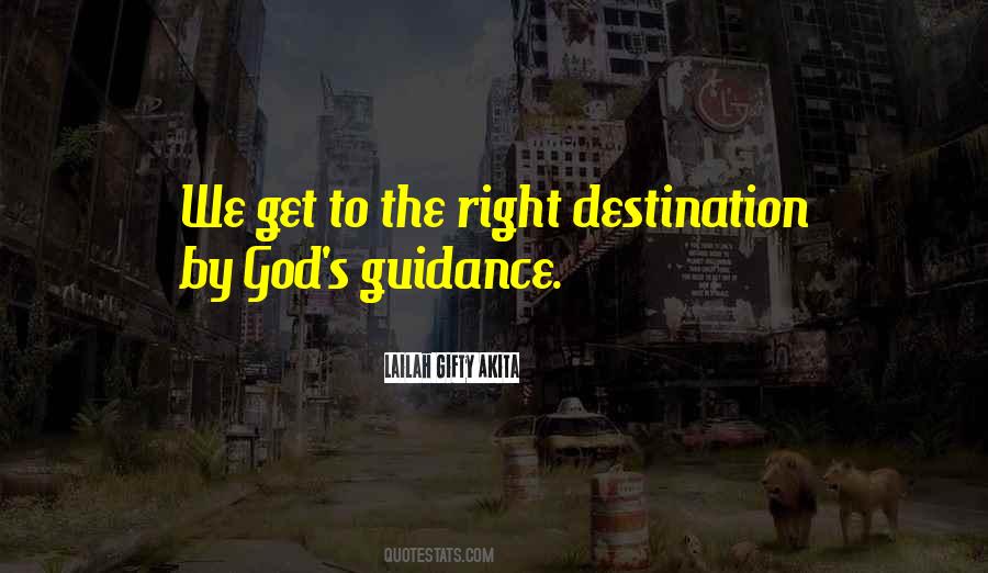 God Guidance Quotes #333692