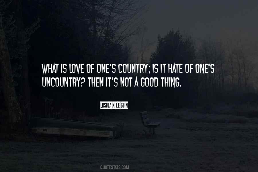 Hate Is Good Quotes #1006130