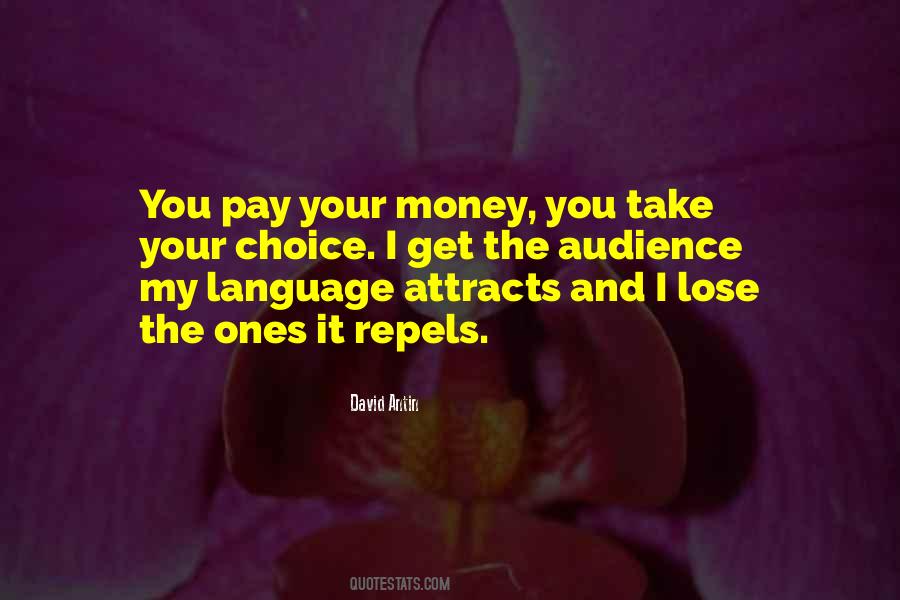 Money Language Quotes #1634707