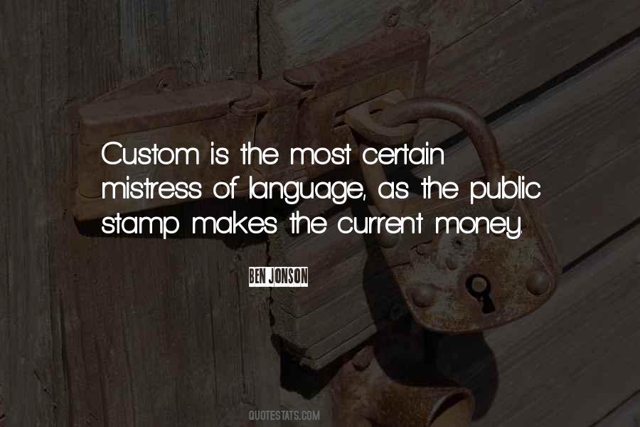 Money Language Quotes #1718178