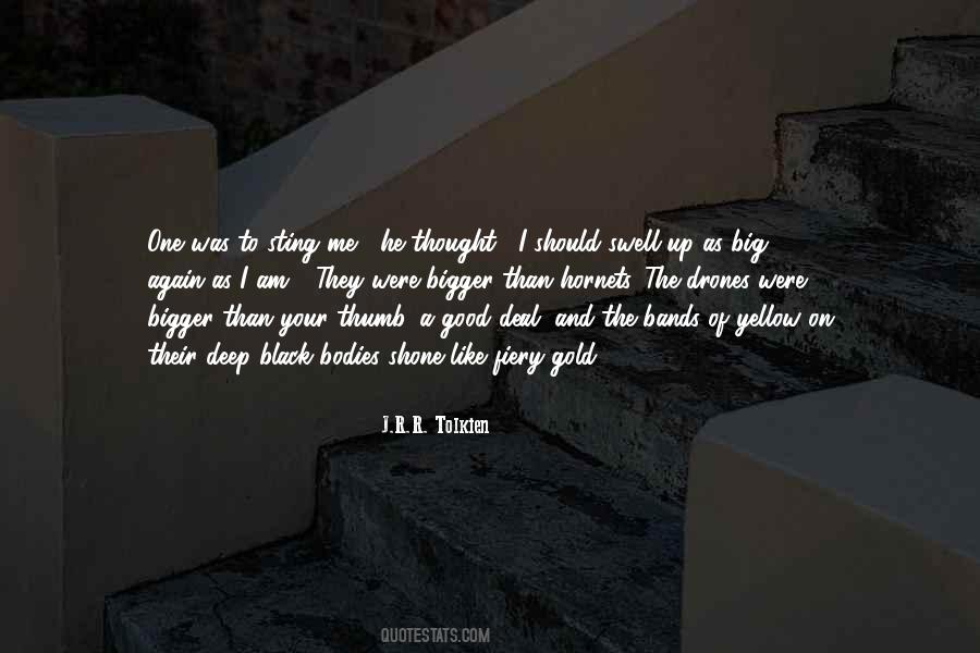 Yellow And Black Quotes #104553