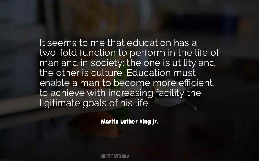 Man With Goals Quotes #1660241