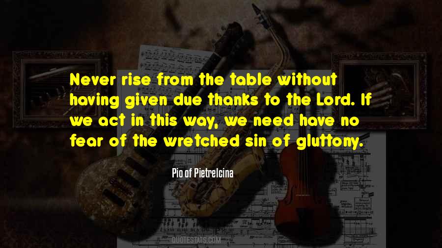 Gluttony Sin Quotes #1085147