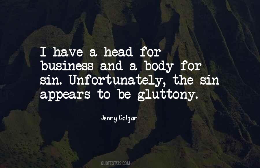 Gluttony Sin Quotes #1725702