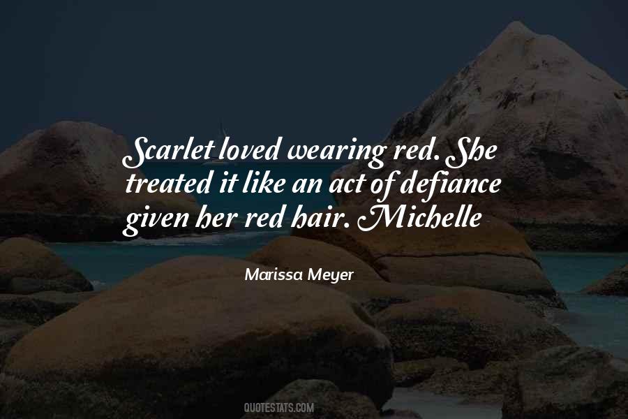Her Hair Red Quotes #1330937