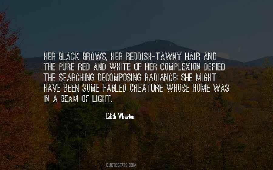 Her Hair Red Quotes #279811