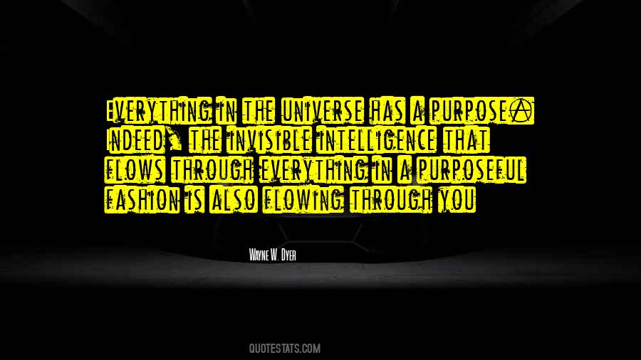 Quotes About Purpose In Everything #1290216