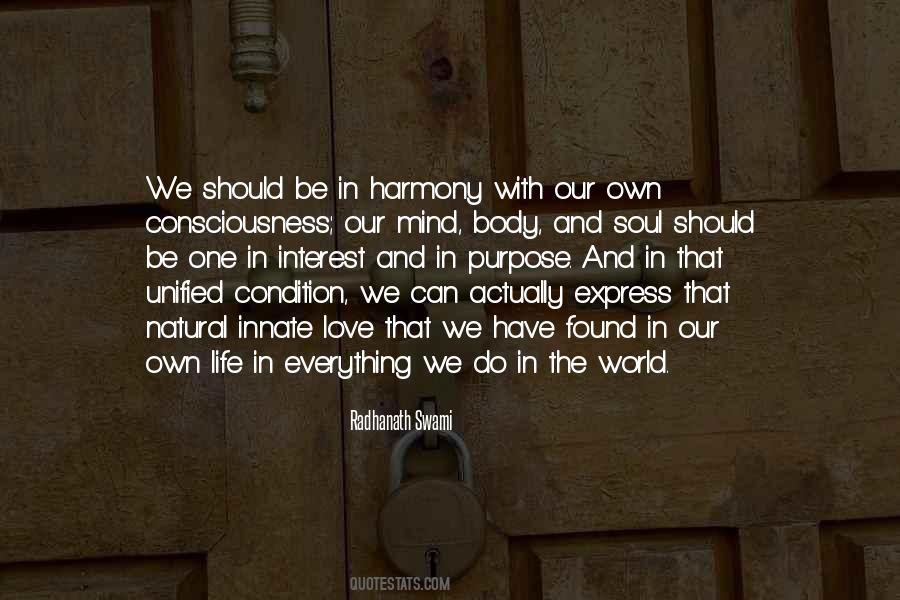 Quotes About Purpose In Everything #1396305