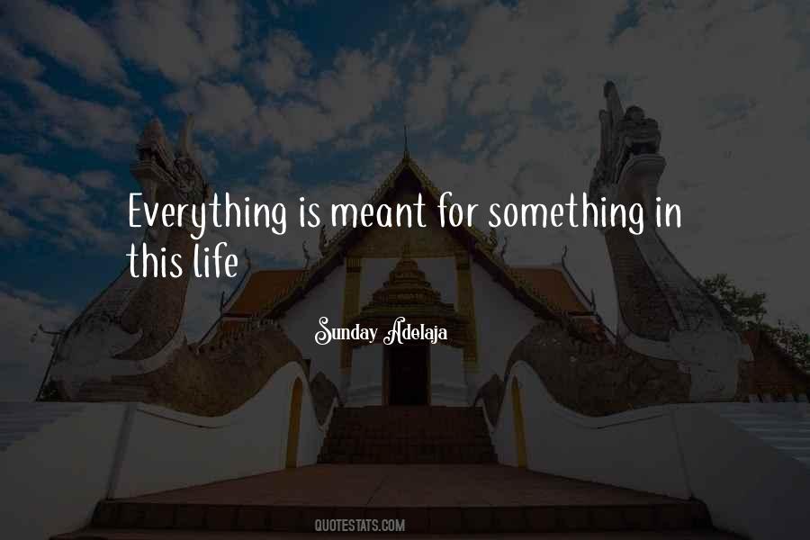 Quotes About Purpose In Everything #1861987