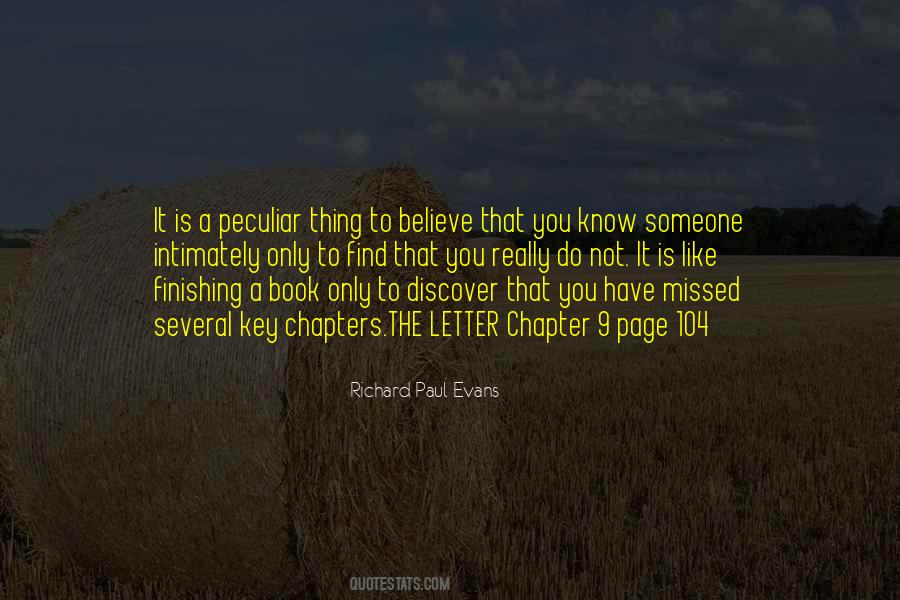 Do You Really Know Someone Quotes #1227690